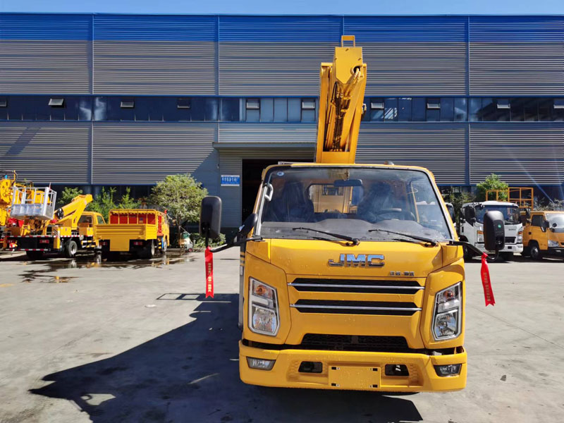 國六江鈴藍(lán)牌21米高空作業(yè)車