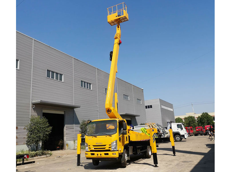 國六五十鈴黃牌22米高空作業(yè)車