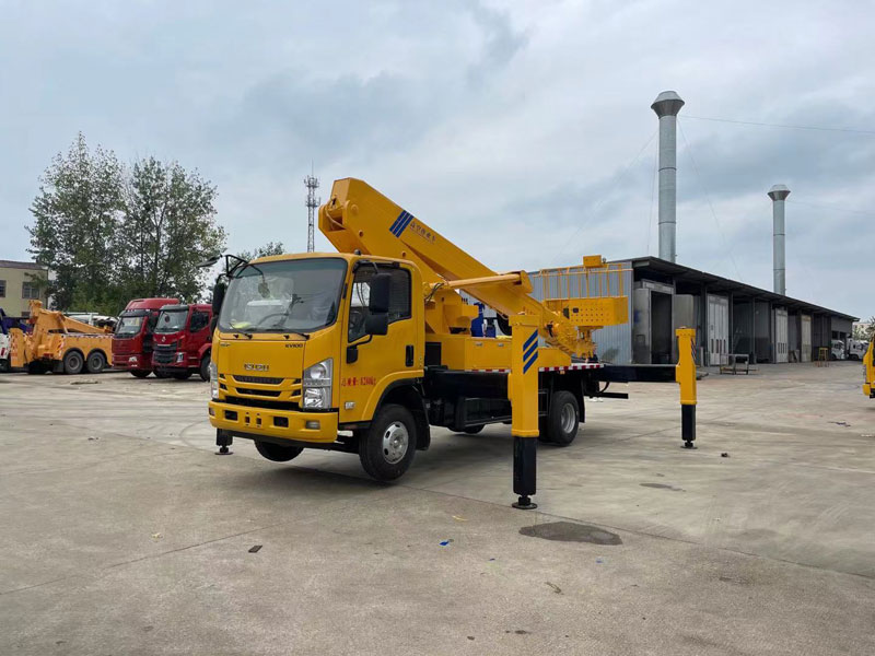 國六五十鈴黃牌22米高空作業(yè)車