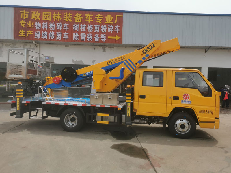 國六江鈴22米高空作業(yè)車