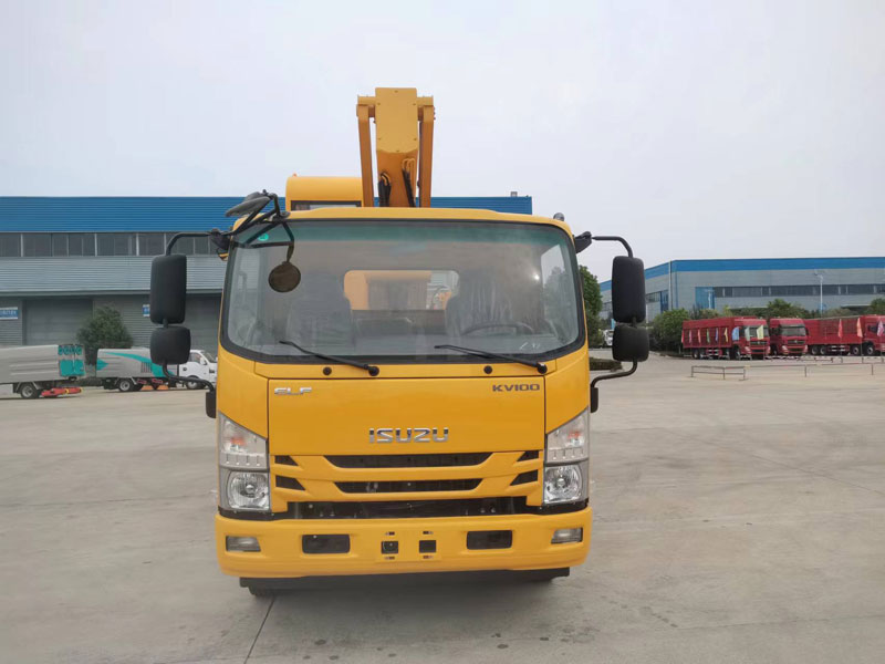 國六慶鈴五十鈴26米伸縮臂高空作業(yè)車