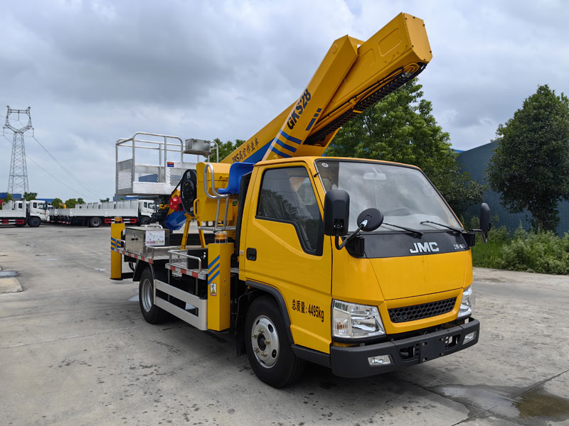 國六江鈴順達藍牌28米輕量化高空作業(yè)車