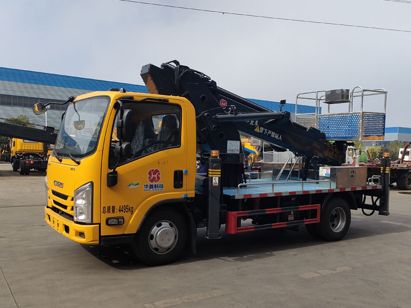 國六慶鈴五十鈴28米高空作業(yè)車