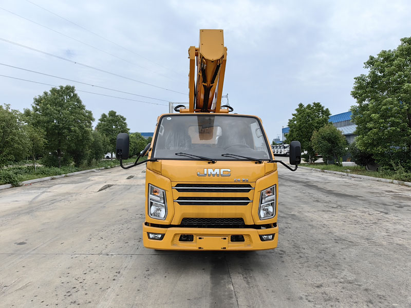 國六江鈴順達黃臉黃牌31米高空作業(yè)車