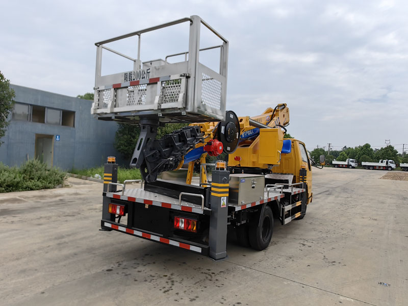 國六江鈴順達黃臉黃牌31米高空作業(yè)車