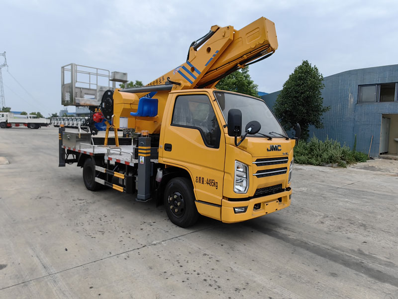 國六江鈴順達黃臉黃牌31米高空作業(yè)車