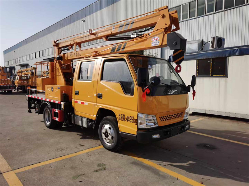 江鈴順威13米藍(lán)牌折臂高空作業(yè)車(chē)價(jià)格