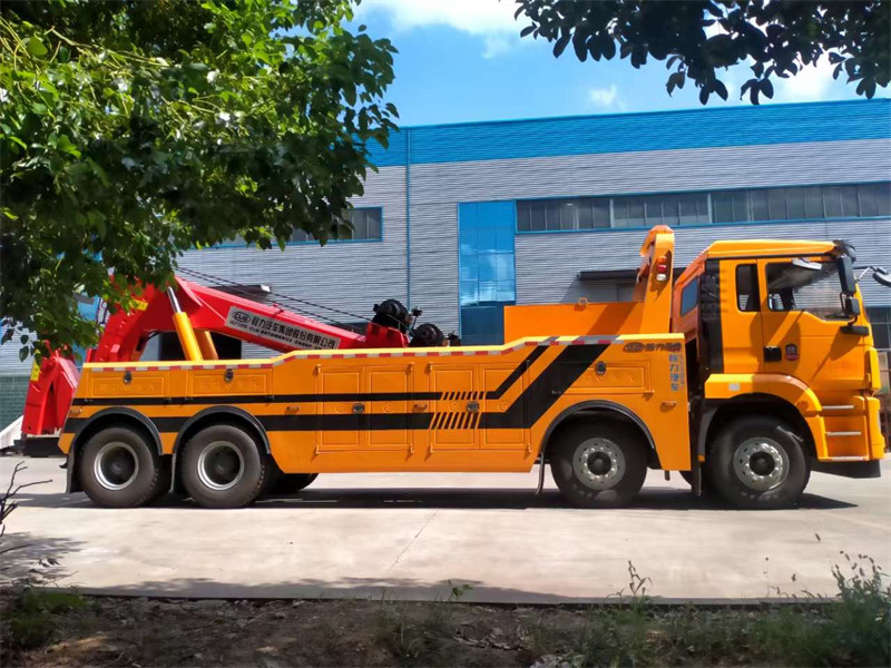 陜汽25T20D拖吊連體清障車廠家直銷國(guó)六前四后八