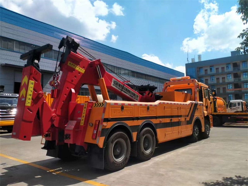 陜汽25T20D拖吊連體清障車廠家直銷國(guó)六前四后八