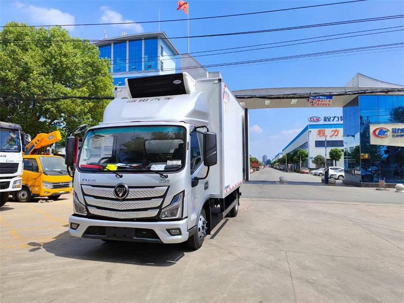 福田歐馬可新S1智盈版冷藏車(chē)新品震撼上市