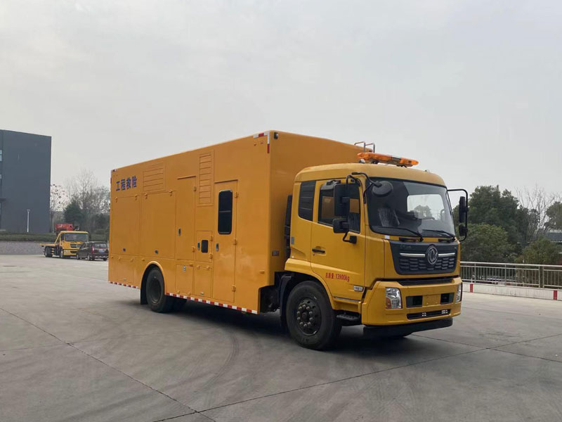 程力威牌天錦5000方排澇救險車