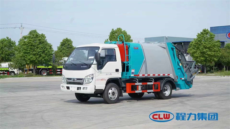 小卡之星3藍(lán)牌5.8方壓縮垃圾車靈活之選實用之作
