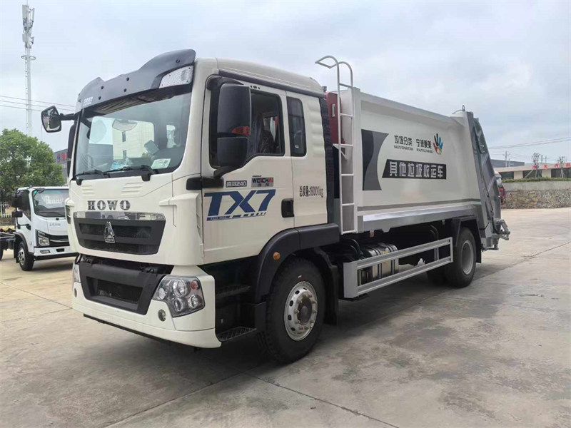 重汽豪沃TX型壓縮式垃圾車廠家直銷