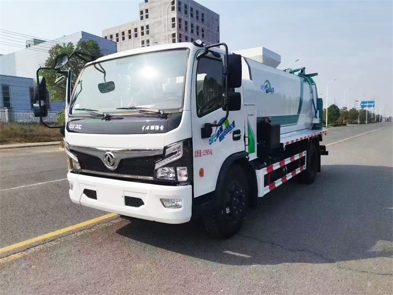 東風福瑞卡12噸油電混合餐廚垃圾車