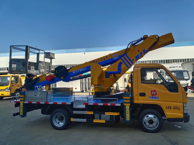 江鈴順威國六藍牌23米高空作業(yè)車-程力華鑫CL5042JGKA6DS