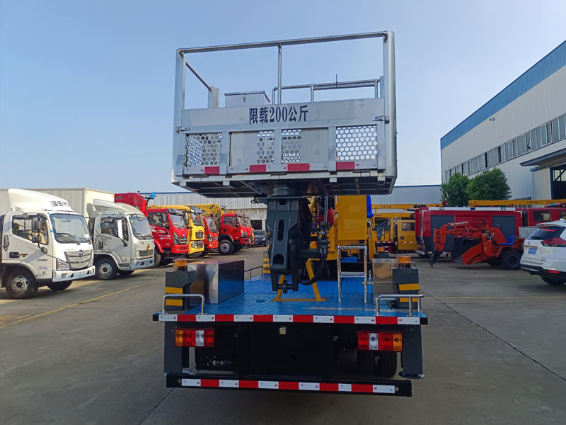 江鈴順威國六藍牌23米高空作業(yè)車-程力華鑫CL5042JGKA6DS