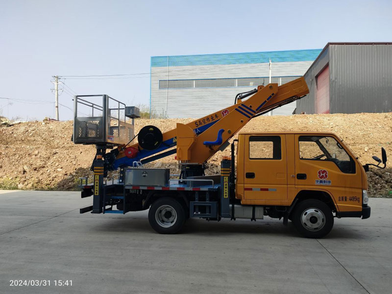 江鈴順威國六藍牌21米高空作業(yè)車-程力華鑫CL5040JGK6ADS