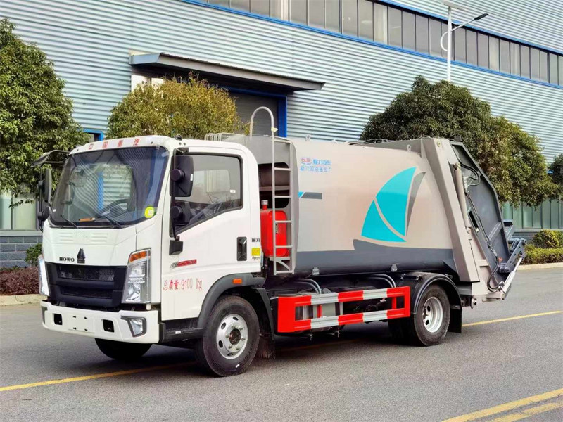 重汽豪沃8方壓縮垃圾車震撼來襲爆款市政招標(biāo)首選