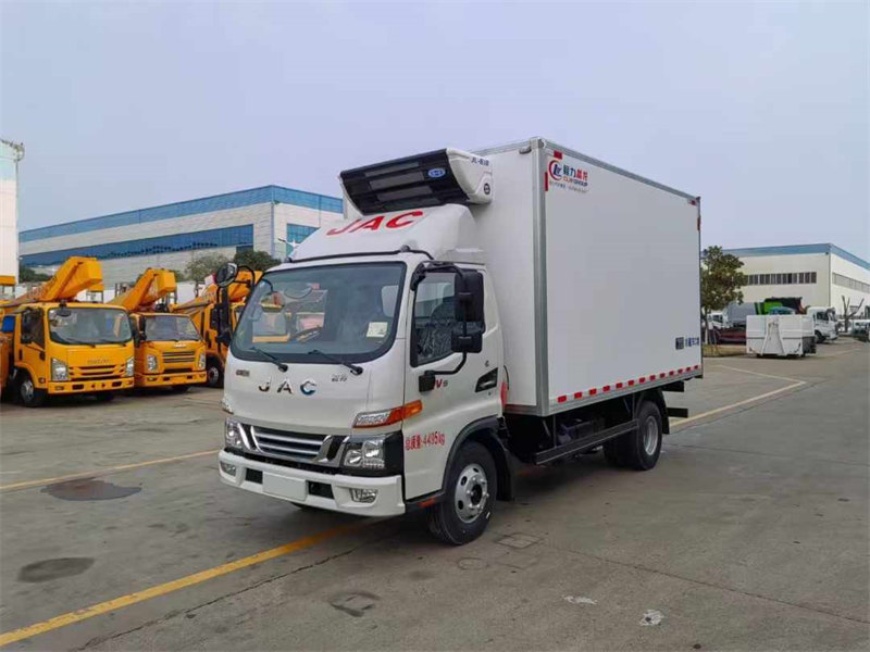 江淮駿鈴V5冠軍版冷藏車安康160馬力