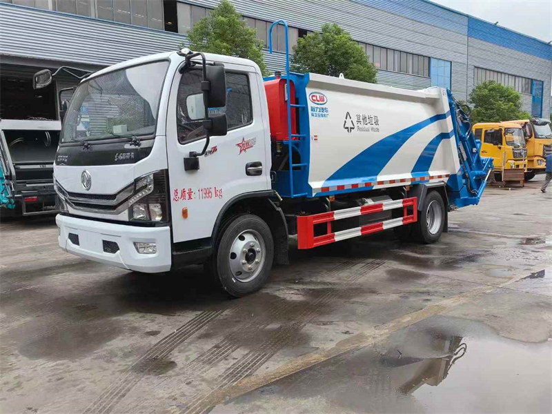 東風(fēng)多利卡9立方壓縮垃圾車發(fā)車源頭廠家