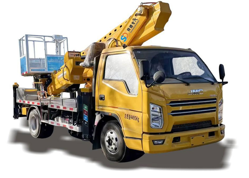 江鈴順威國六藍牌32米高空作業(yè)車