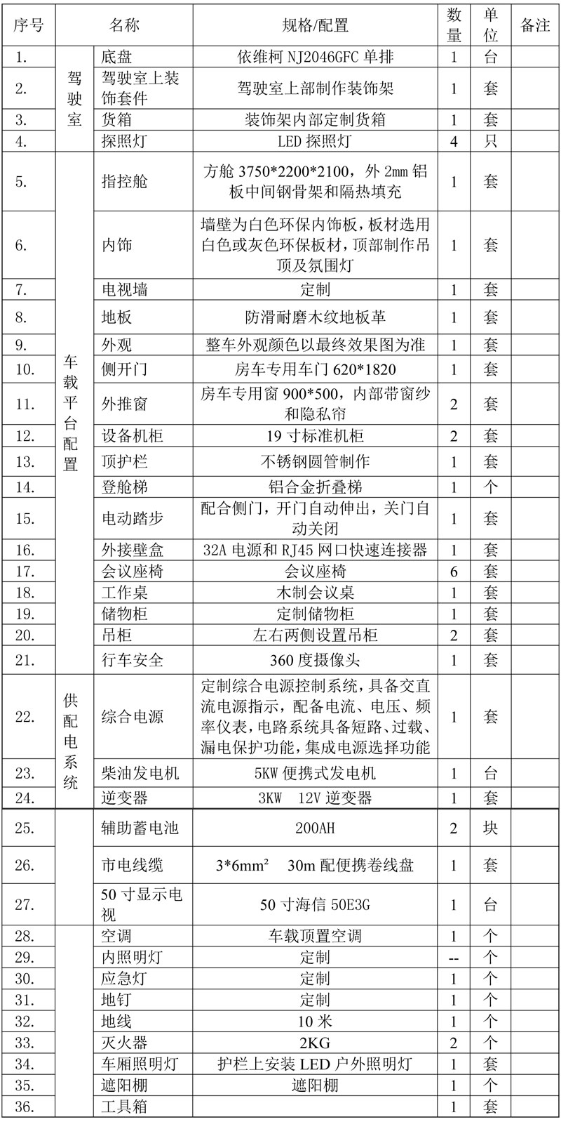 依維柯四驅(qū)指揮車