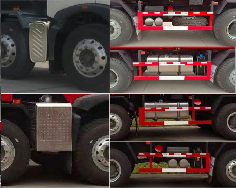 重汽豪沃SLS5317TSGZ6壓裂砂罐車