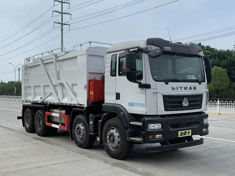 汕德卡CLQ5310TSG6ZZ壓裂砂罐車