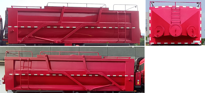 陜汽德龍CSC5319TSGS6壓裂砂罐車