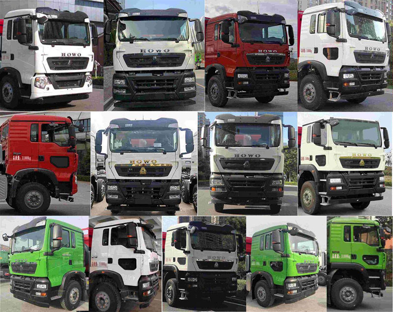 重汽豪沃HHX5310TSGZ6壓裂砂罐車