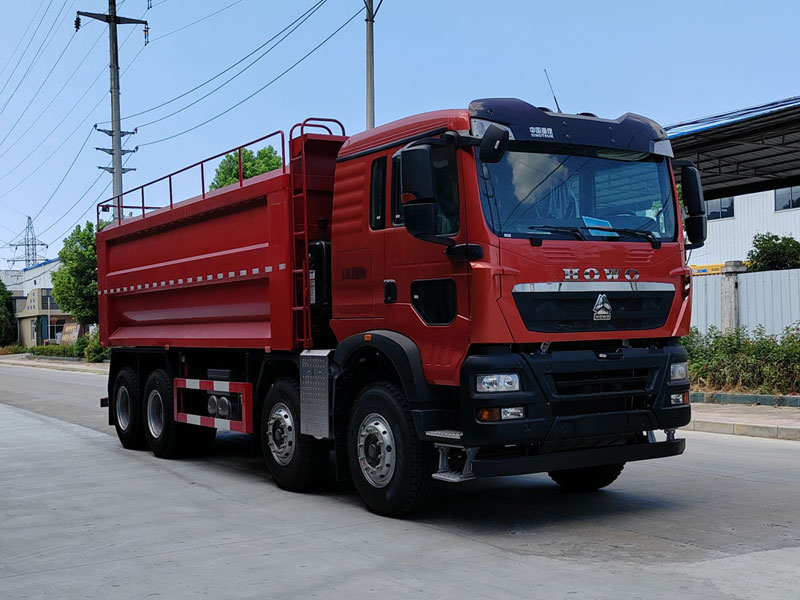 重汽豪沃HTW5317TSGZ6壓裂砂罐車
