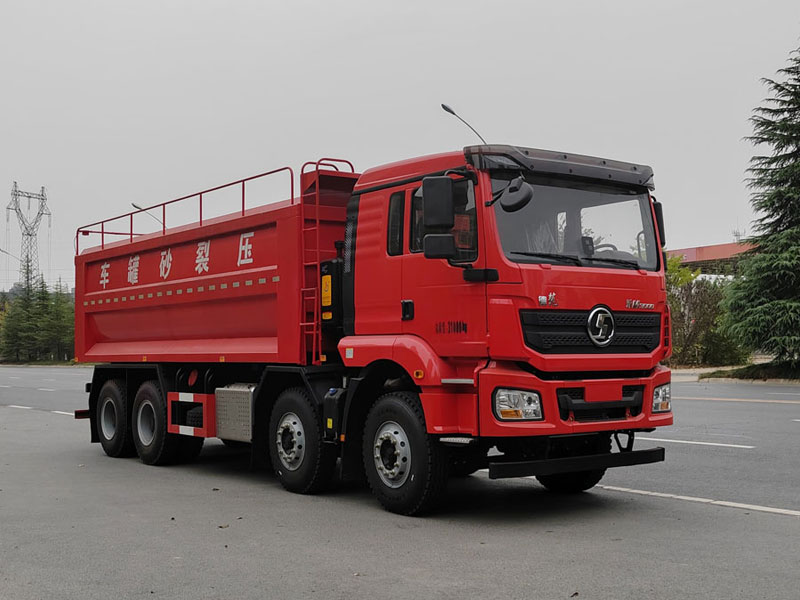 HTW5318TSGSX6壓裂砂罐車