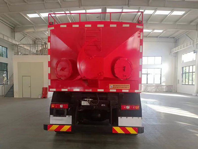 陜汽德龍QXC5310TSGS6壓裂砂罐車