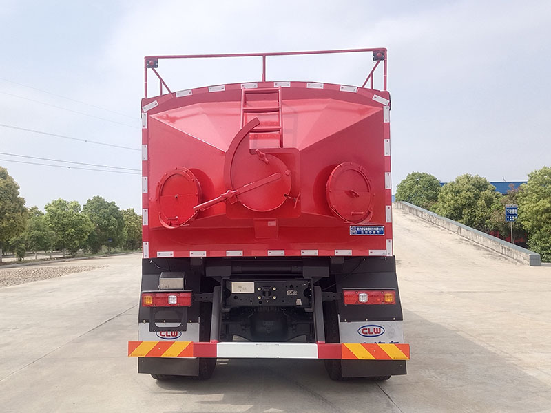 程力陜汽德龍前四后八油田工程專用壓裂砂罐車-CL5310TSG6BWG壓裂砂罐車
