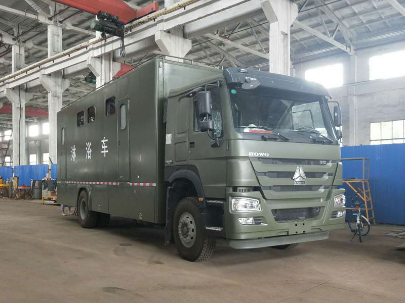 重汽單橋淋浴車
