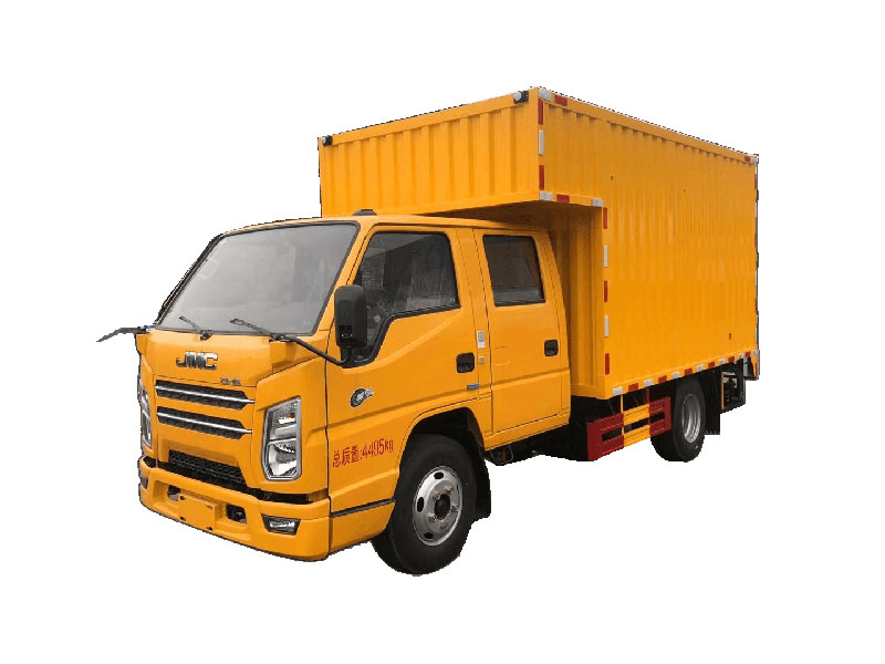 江鈴藍(lán)牌雙排座檢修車-工具車