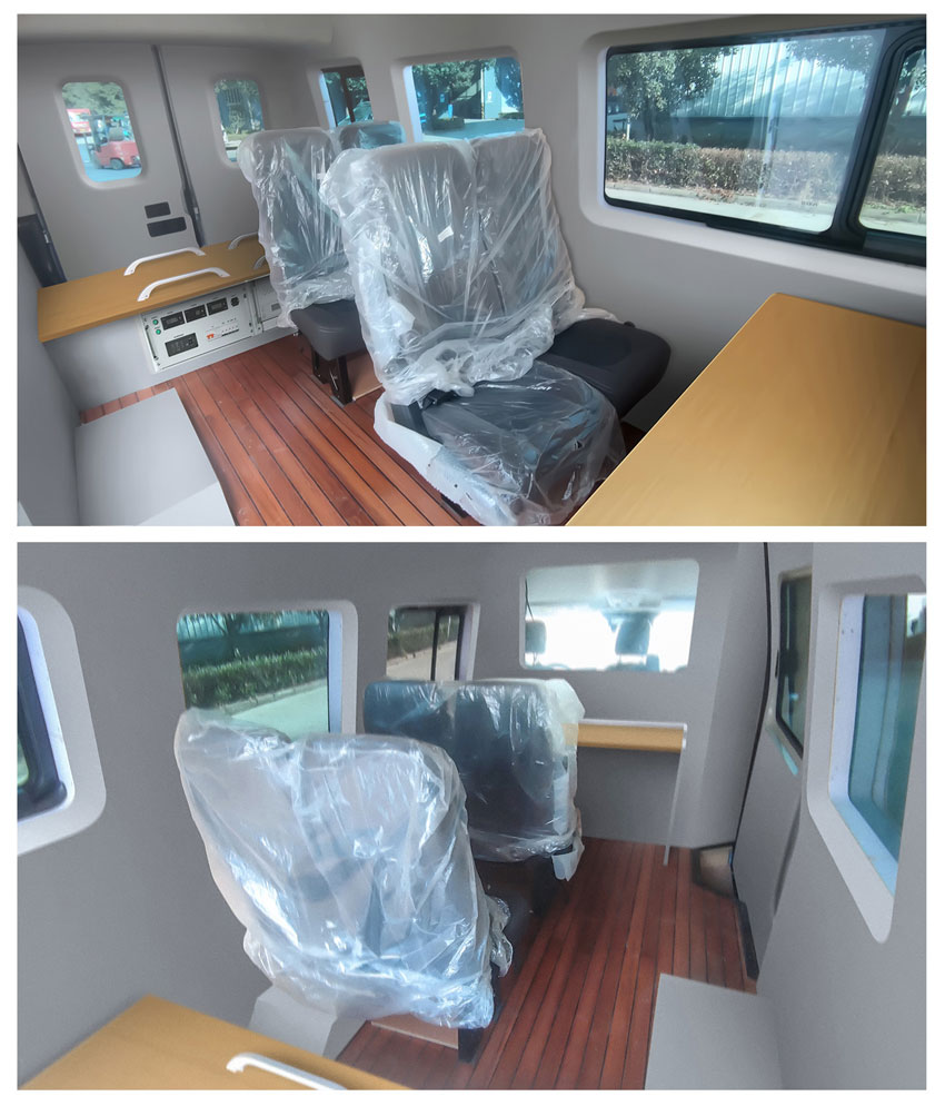 依維柯QXC5041XJE無(wú)線電監(jiān)測(cè)車