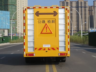 東風(fēng)天錦YZR5180TLJD6道路檢測車-路面摩擦系數(shù)檢測
