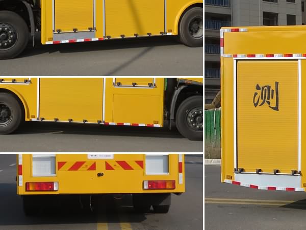 東風(fēng)天錦YZR5180TLJD6道路檢測車-路面摩擦系數(shù)檢測