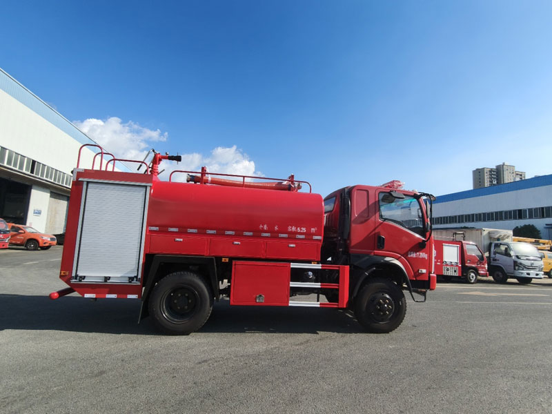 程力三環(huán)四驅(qū)消防灑水車